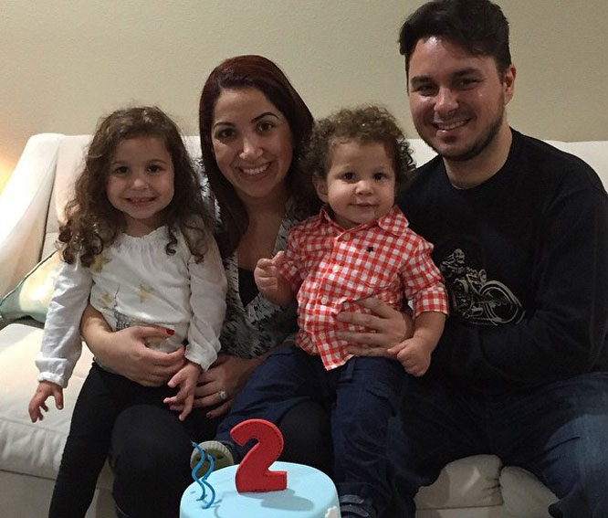 Talar and Serj's flower girl and ring boy