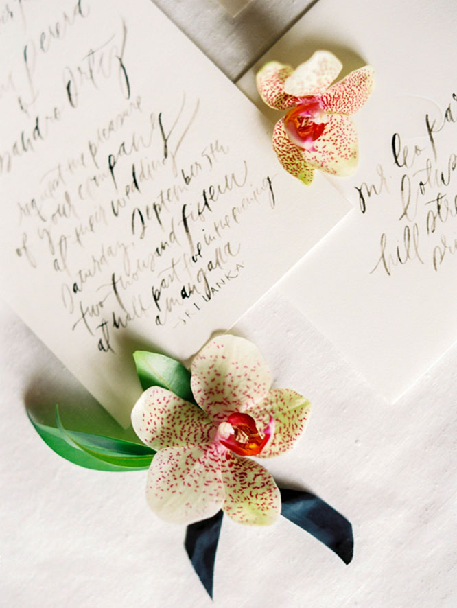 invitation trends calligraphy