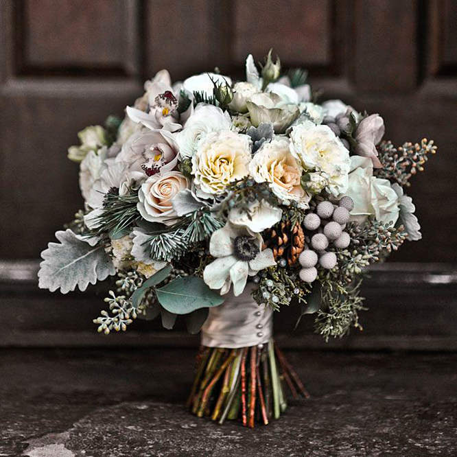 Winter Bridal Bouquet