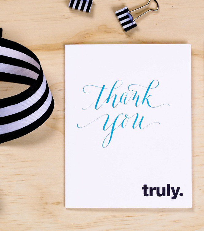 truly.madly.ink. thank you note