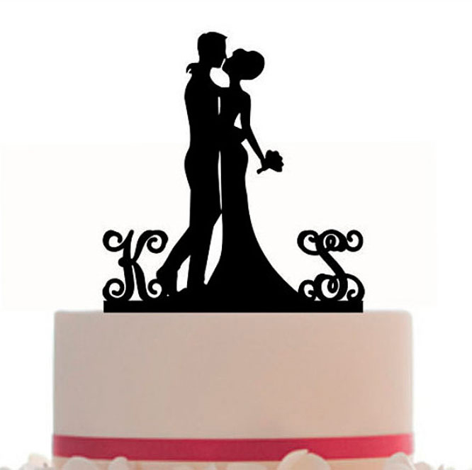 Silhouette Cake Topper