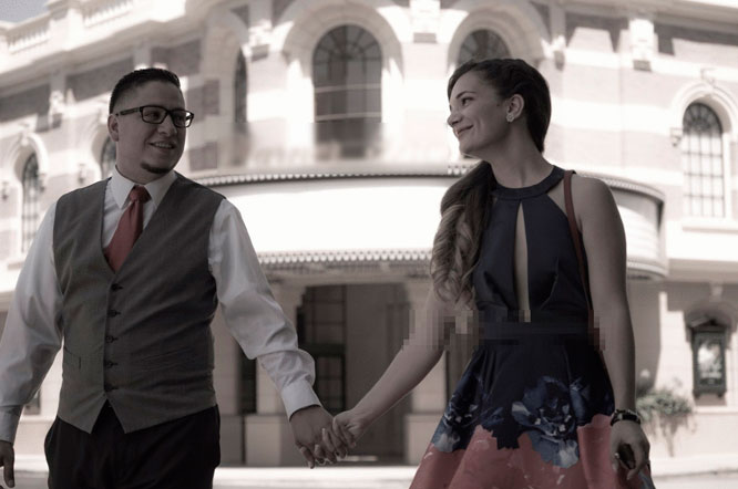 Christine and Victor Save the Date Photoshoot