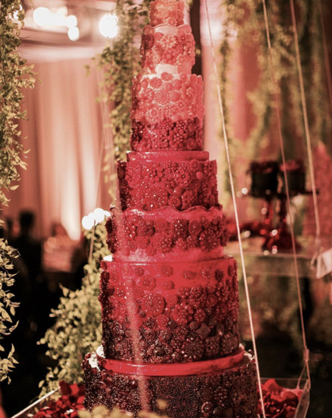 A Wish and a Whisk Wedding Cake 