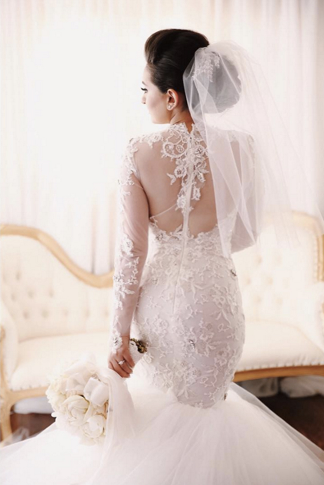 Bridal veil Photo by Rene Zadori Photography