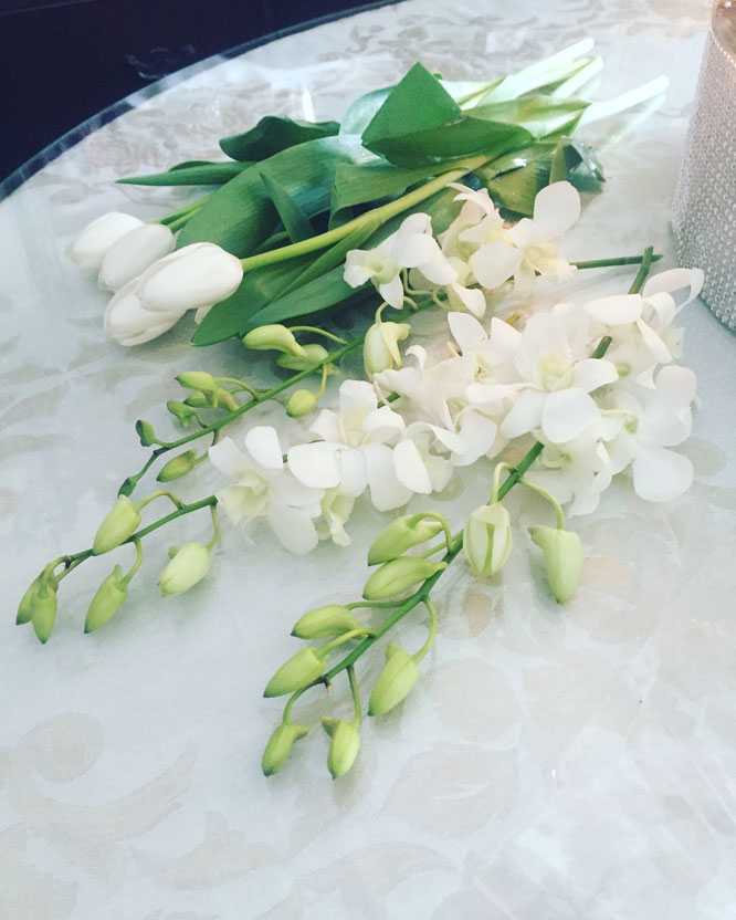 Christine's centerpiece samples