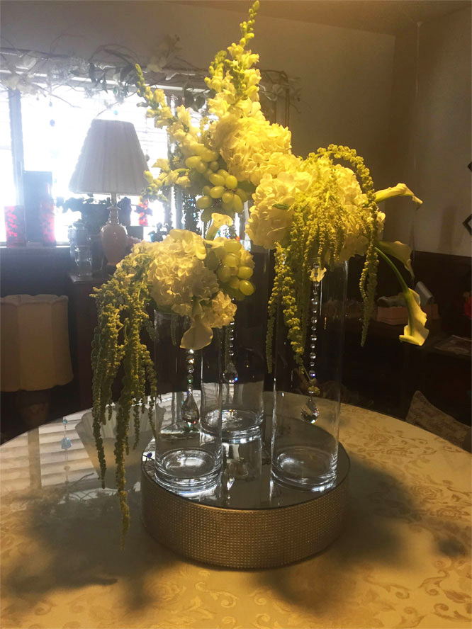 Christine's centerpiece samples