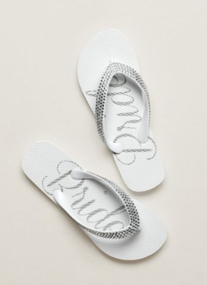 Bridal Flip Flops