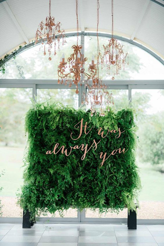 Copper and Rose Gold Wedding