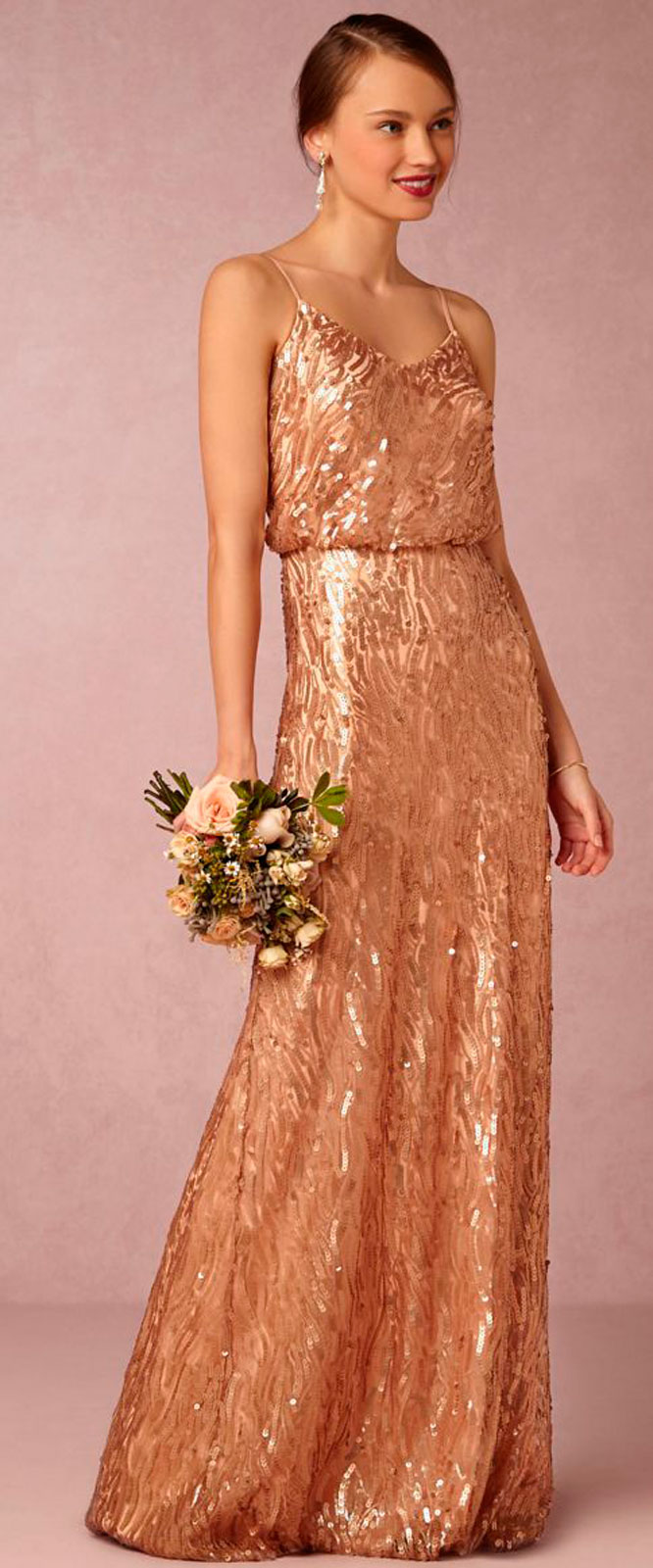 Copper and Rose Gold Wedding