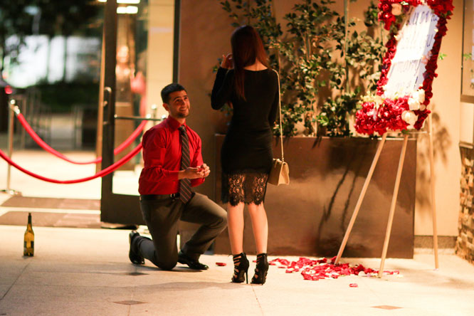 Peter and Lucina's Proposal Story