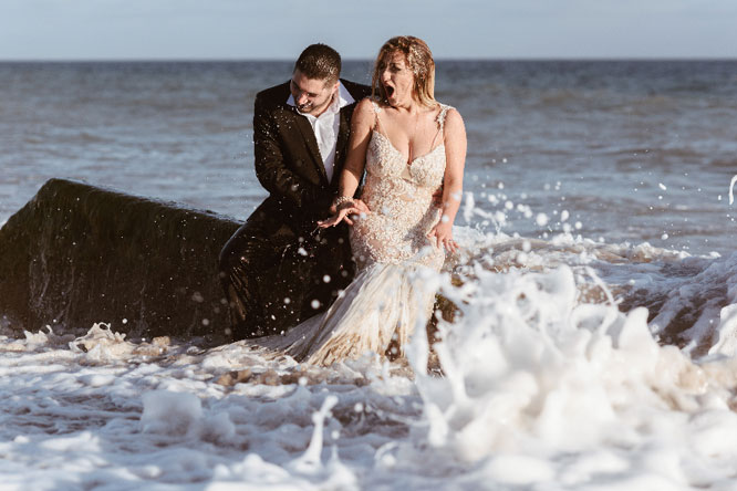 Ando and Angie Trash the Dress Photoshoot