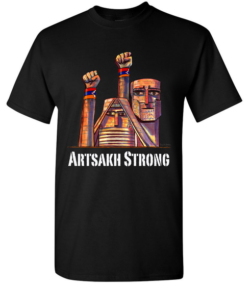 Buy Armenian Gift Guide: Apri Krikorian Artsakh Strong T-Shirt