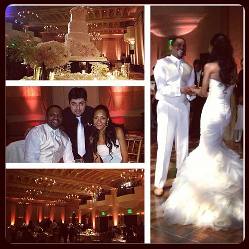 Celebrity Wedding: Mekhi Phifer & Reshelnet Barnes
